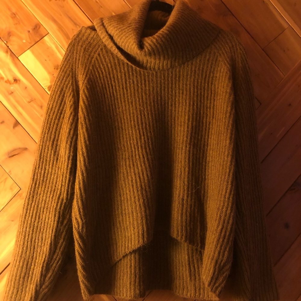 Camel Camel cowl neck sweater